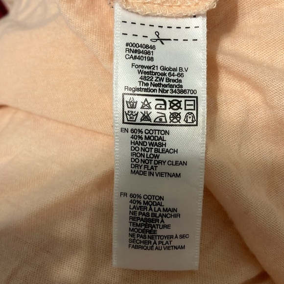 Forever 21 Sleeveless Crop Top Size Large Preloved - Picture 3 of 5